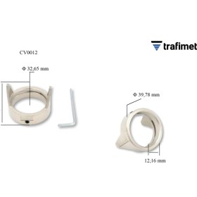 Resim Trafimet CV0012 S105-A101-A141-CB100-CB150 Plazma Kesim Mesafe Aparatı 1 adet fiyatıdır 