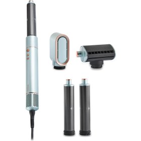 Resim Teknotrust Homend Hairmony 4606H Saç Kurutma ve Şekillendirme Seti Su Yeşili 