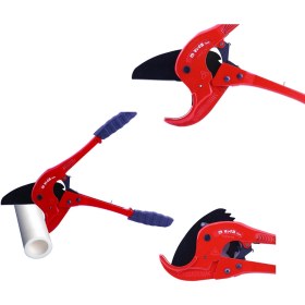 Resim Vira Pvc Profesyonel Plastik Boru Kesme Makası 75 mm Çelik 