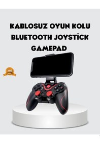 Resim Mey İthalat Bluetooth Gamepad Kablosuz Oyun Kumandası Tek Cihaz Destekli 