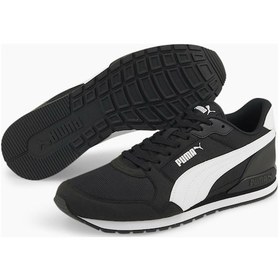 Resim Puma ST Runner v3 Mesh Unisex Siyah Sneaker 