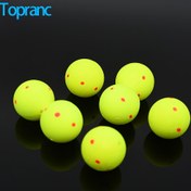 Resim Topranc 20 Paket Karışık Renk Küresel Köpük Balıkçılık Yüzerleri, Tatlı Su Balıkçılığı Aksesuarları için Drifting Bobbers 