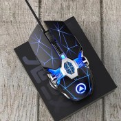 Resim Microcase 3200DPI Kablolu Işıklı Ergonomik Tasarım Oyuncu Gaming Mouse - AL5046 