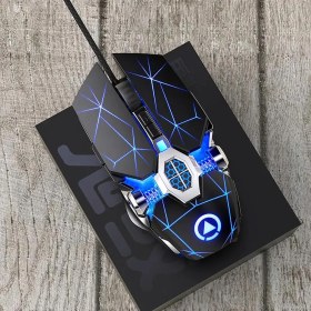 Resim Microcase 3200DPI Kablolu Işıklı Ergonomik Tasarım Oyuncu Gaming Mouse - AL5046 