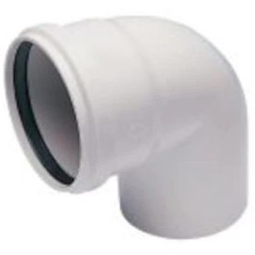 Resim Pvc Dirsek 50X90 & 50*90 Lavabo Gider Borusu 90˚ Dirsek 