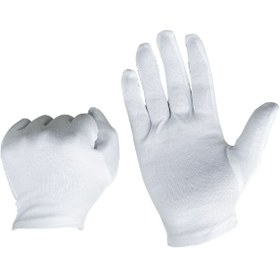 Resim AXE SPORTSWEAR 10 Çift Beyaz Garson & Bando & Pandomim & Gösteri & Merasim Eldiveni Glove 
