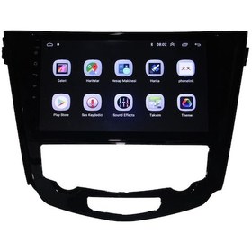 Resim Nissan Qashqai-X-Trail Dijital Klima 2014 10 inç 10-256 GB PRO Android Carplay Multimedya 