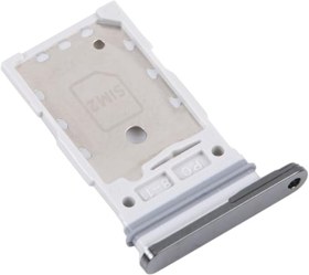 Resim Samsung S23 Ultra Uyumlu Sim Tepsisi Sim Kart Yuvası Siyah - Gri 
