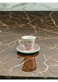 Resim Şık Ve Modern Fincan Seti Ahşap 