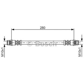 Resim BOSCH 1987476517 Fren Hortumu Arka R21 