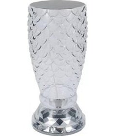 Resim Petinka Masa Üstü Balık Süzgeç Model Usb Şarjlı Kumandalı Işık Modlu 16 Farklı Kristal Akrilik Led 