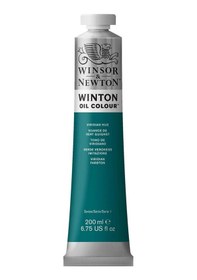 Resim Winsor & Newton Winton Yağlı Boya 200ml Viridian Hue 696 Karışık, Çok Renkli 