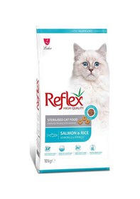 Resim Reflex Somonlu Kısırlaştırılmış Yetişkin Kedi Maması 10 Kg 