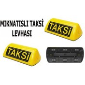 Resim Taksi Levhası Işıklı Mıknatıslı Karayolları Kanunlarına Uyumlu 