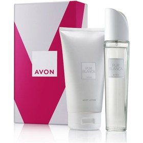 Resim Avon Pur Blanca Kadın Parfüm EDT 50 ML + Vücut Losyonu 150 ML 