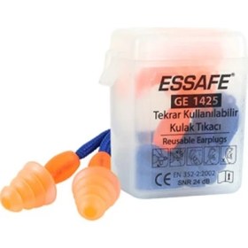 Resim Essafe Essafe Çam Tipi Kulak Tıkacı Kordonlu Kutulu 24 Db 