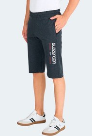 Resim Slazenger NEBO I Erkek Cepli Kapri Koyu Gri Şort 