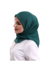 Resim Pamuklu Pano Düz Desensiz Örtü Koyu Yeşil 