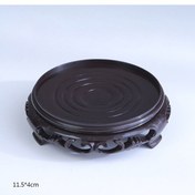 Resim Renk 3-saksı Tepsisi Plastik Alt Destek Yuvarlak Taban Kalınlaşmış Şasi Çin Tarzı Kare Su Tutma Dekor Süs Tabanı Zd34 