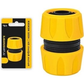 Resim Bahçe Hortumu Tamir Aparatı, 1/2" Ve 3/4" Uyumlu 