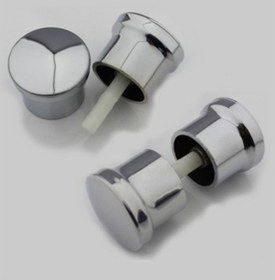 Resim Duşa Kabin Topuz Yuvarlak Kulp Gümüş 