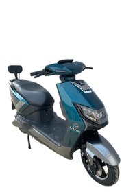 Resim Karoval Tokyo YW-06 Elektrikli Motosiklet Yeşil - Gri 