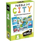 Resim Headu Puzzle 8+1 City (2-5 Yaş) 
