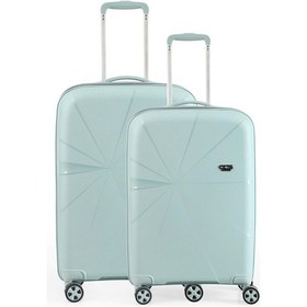 Resim Ççs 5264 Orta Kabin 2 Li Valiz Seti Mavi 