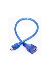 Resim 5 Pin Mini Usb Erkek - Usb Dişi Kablo 50Cm - Mini Uzatma 