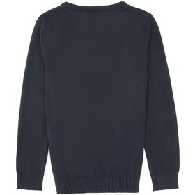Resim U.S. Polo Assn. Kız Çocuk Lacivert V Yaka Basic Kazak 50316777-VR033 
