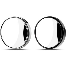 Resim Kör Nokta Aynası, 2 '' Yuvarlak Hd Cam Dışbükey Dikiz K17768-2 