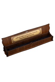 Resim OTTOTESBİH Ahşap Hediye Kutusu, Tesbih Kutusu, Bileklik Kutusu 24x5cm 