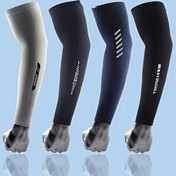 Resim 1 adet Erkek Hafif Buz Sliky Fiber Kumaş Güneş Koruma Kolu - Nefes Alabilir - Dayanıklı Kol Kapakları Bisiklet ve Açık Hava Sporları için, Yaz İnce ve Nefes Alabilir Tasarım, Bisiklet Aksesuarları, Şık Görünüm, Kaymaz Tutuş 