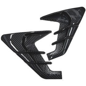 Resim Suntek 1 Çift Evrensel Araba Yan Akış Havalandırma Çamurluk 