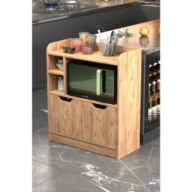 Resim Çok Amaçlı Fırın Dolabı Atlantik Çam 