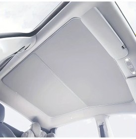 Resim Tongdashop Tesla Model Y Eski Versiyon İçin Çift Katlı Güneşlik, Uv Korumalı Ve Isı Yalıtımlı 