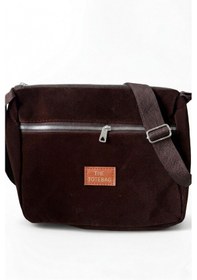 Resim Vellabags Çikolata Kahve Kadın Omuz Çantası Modern Fermuarlı Günlük Çanta Acıkahve 