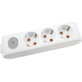 Resim Viko Multi-Led Üçlü Piriz Anahtarlı Topraklı Klamensli Kablosuz Çocuk Korumalı 