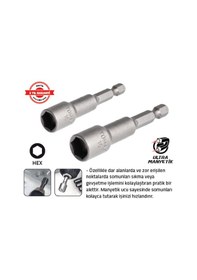 Resim Tomax Manyetik Somun Adaptörü 17 X 65 Mm 2 Adet 