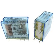 Resim Finder 40.52.9.024.0000 24v 16a Dc 2 Kontak Minyatür Pcb Röle 5mm 