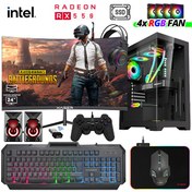 Resim XSR970 i5 4590 23.8" 16 GB RAM 512 GB SSD 4GB RX550 Curved FreeDOS Masaüstü Oyuncu Bilgisayarı Xaser