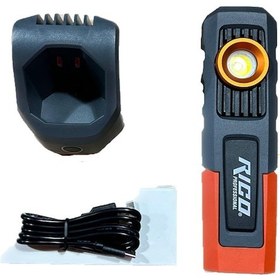Resim Rıco Professıonal Şarjlı Led El Lambası Rc0027 Çok Renkli 