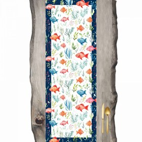 Resim Balıklar Desen Ranır - Runner 