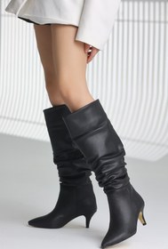 Resim LEYDİ SHOES MONA KÖRÜKLÜ ÇİZME 