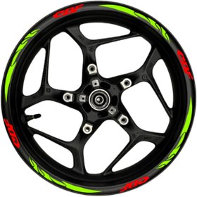 Resim negok CBF kırmızı yazılı neon(fıstık yeşili) pençe şeritli 