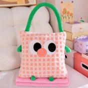 Resim Zhuque Dopamin Yastık Yorgan Çift Amaçlı Ikisi Bir Arada Araba Ofis Şekerleme Battaniyesi Sevimli Yastık Kanepe Yastığı (Yurt Dışından) 