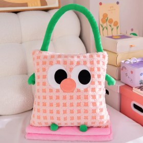 Resim Zhuque Dopamin Yastık Yorgan Çift Amaçlı Ikisi Bir Arada Araba Ofis Şekerleme Battaniyesi Sevimli Yastık Kanepe Yastığı (Yurt Dışından) 