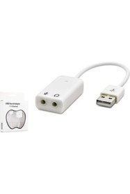 Resim Genel Markalar Ses Kartı Çevirici Usb 7+1 Dönüştürücü Laptop Harici Ses Kartı 3d 