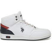 Resim U.s. Polo Assn. Malone Gsn 3pr Beyaz Unisex High Sneaker 000000000101390265 Beyaz 