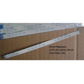 Resim Hp Dv9000 Power Buton Switch Panel Flex Kablo 12 Pin 12-0.5-20A 